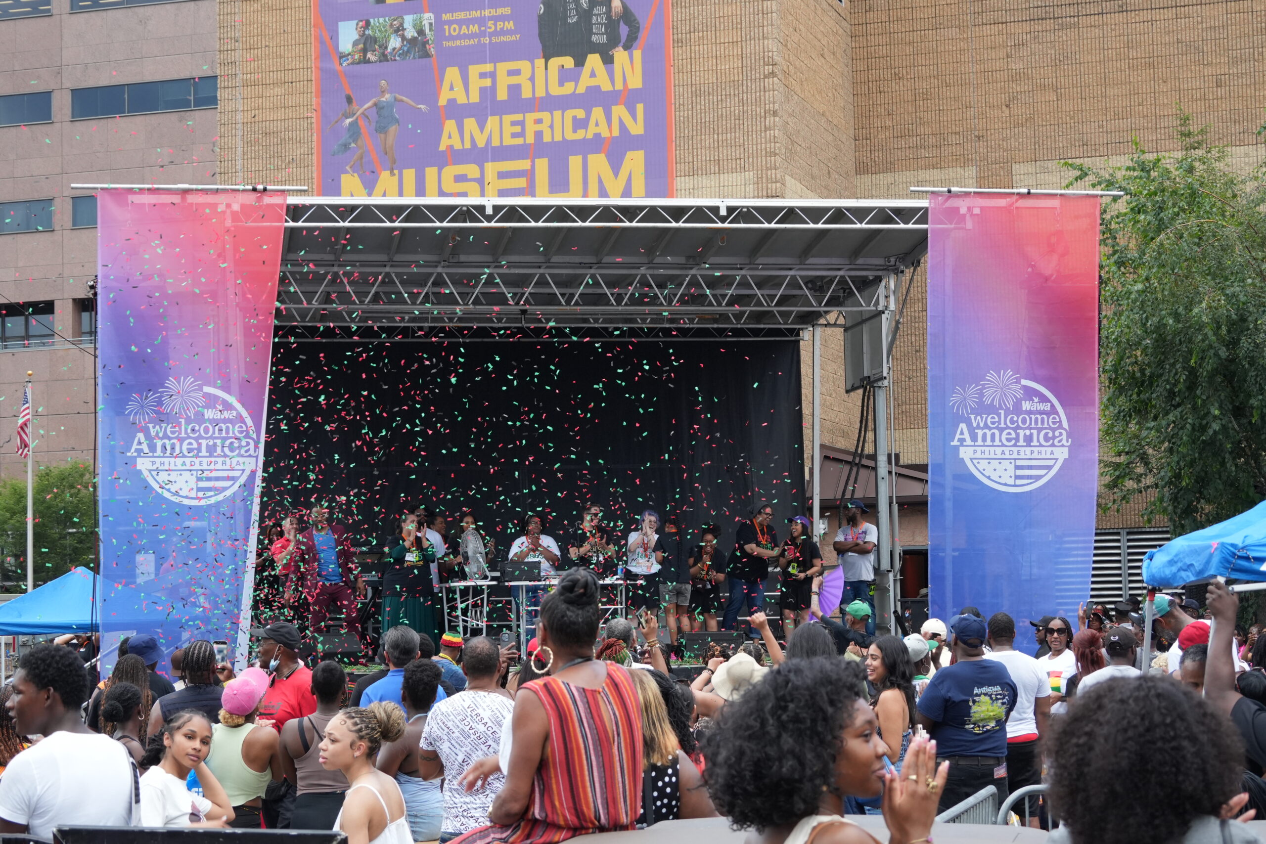 P*و様 ジェーンマープル　Libertyプリント　A Celebration Juneteenth Jubilee - Wawa Welcome America